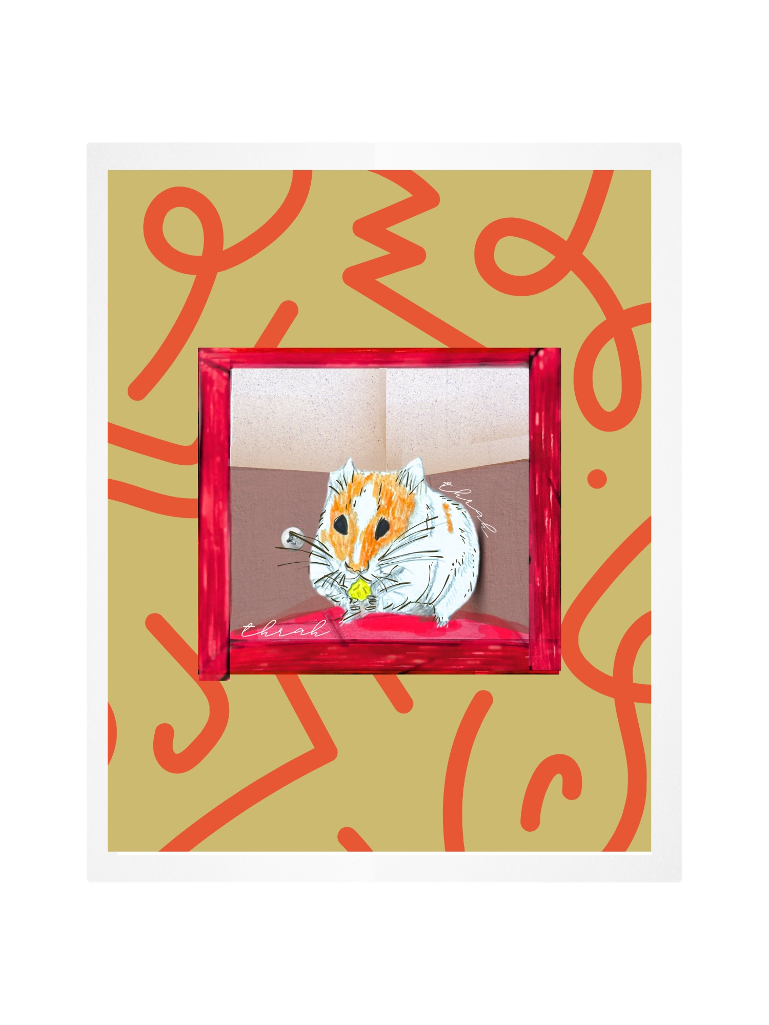 “Little Hamster” Print