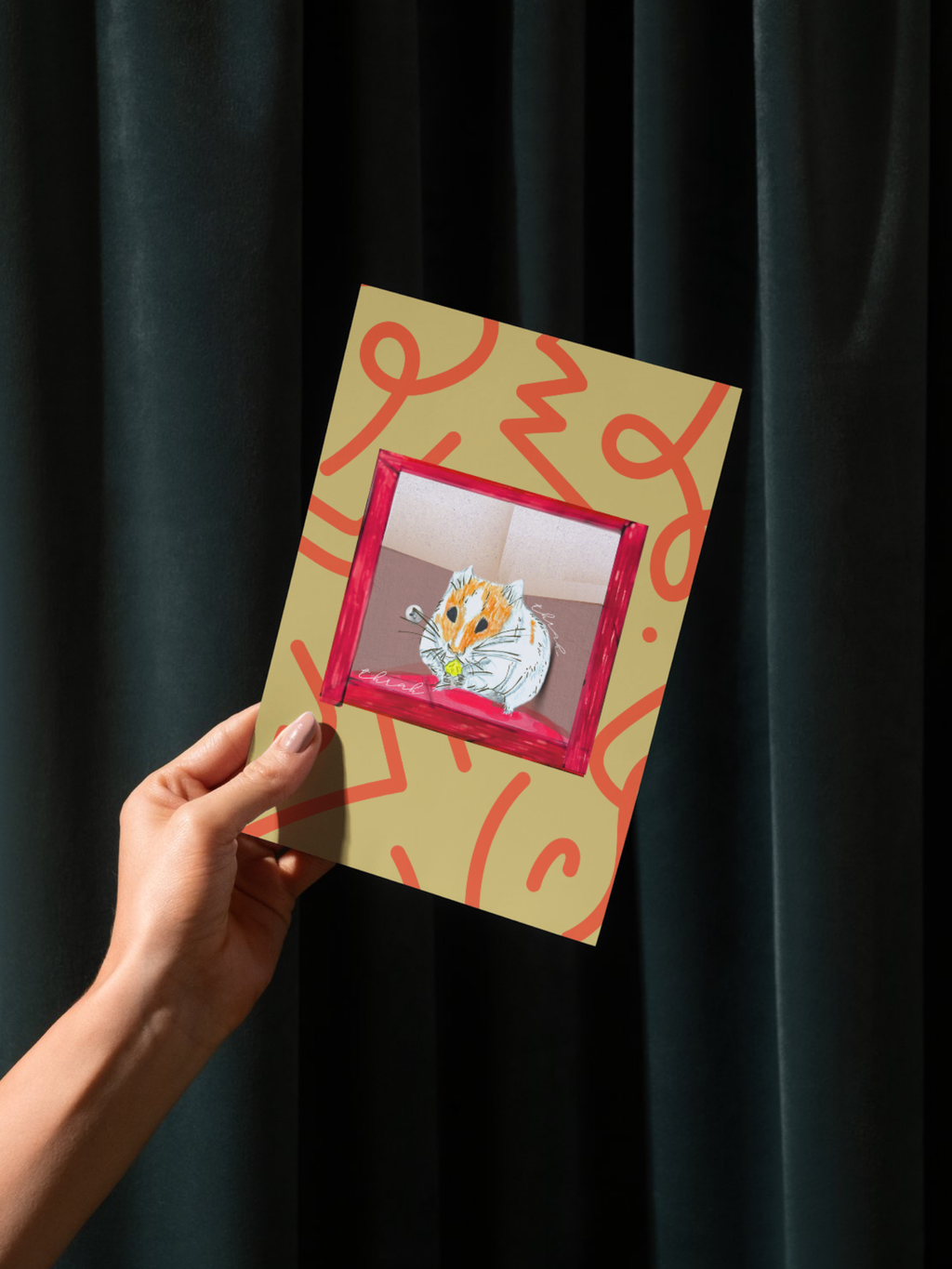 “Little Hamster” Print