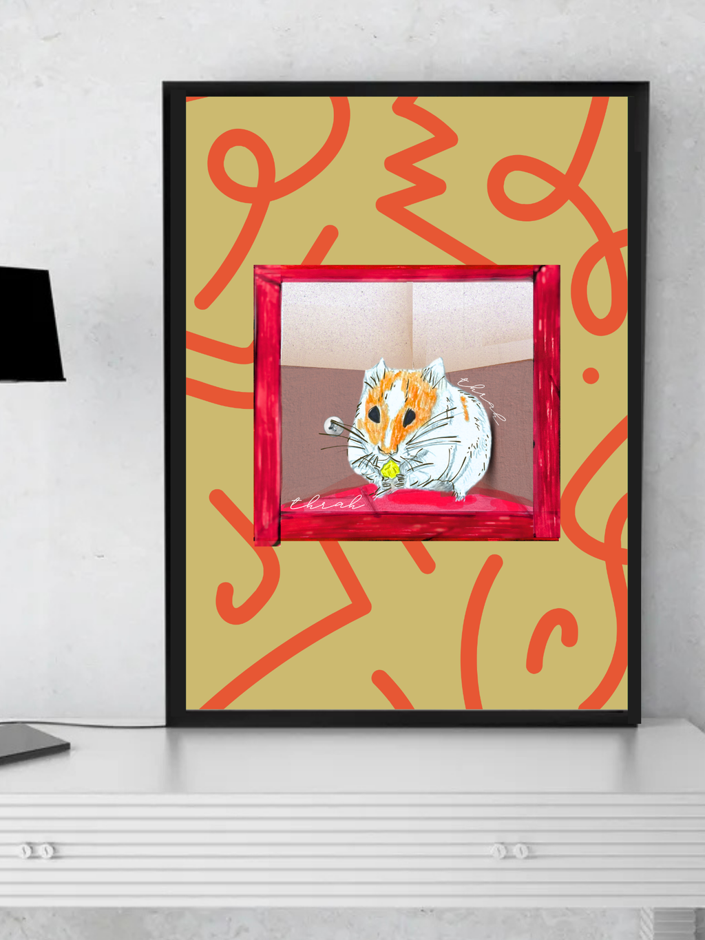 “Little Hamster” Print